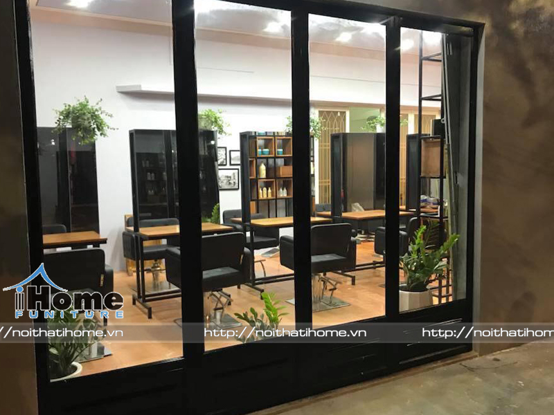 thiết kế salon tóc tại hải phòng